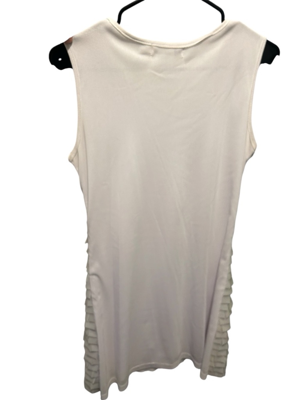 Showtime U White Ruffle Tank Dress - Picture 2 of 3